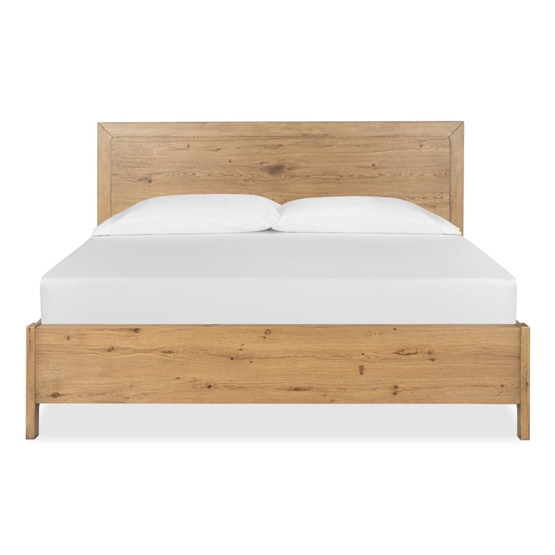 Magnussen Home Davenport Rustic Caramel King Panel Bed