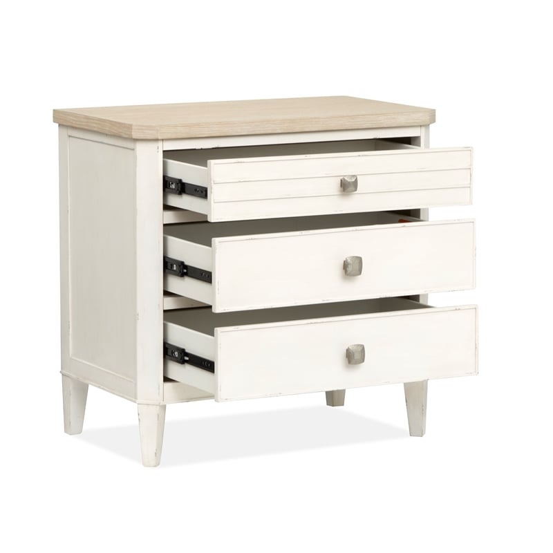 Salt Life Home Echo Isles Sea Pearl And Driftwood Drawer Nightstand