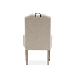 Magnussen Home Marisol Fawn Upholstered Host Chair Two Pack
