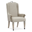Magnussen Home Marisol Fawn Upholstered Host Chair Two Pack