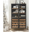Magnussen Home Lindon Coffee Bean Two Tone Cabinet