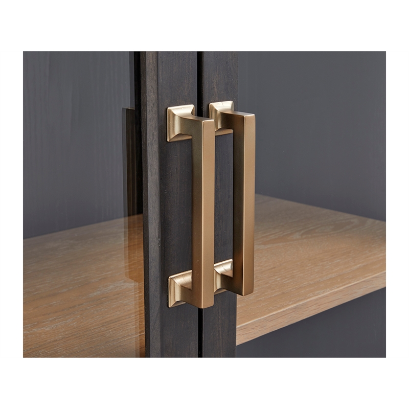 Magnussen Home Lindon Coffee Bean Two Tone Cabinet