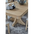Magnussen Home Somerset Butternut Extendable Trestle Dining Table