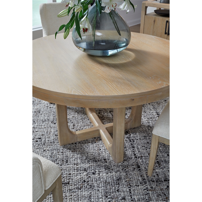 Magnussen Home Somerset Butternut Round Dining Table