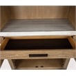 Magnussen Home Plum Creek Sierra Brown Display Cabinet