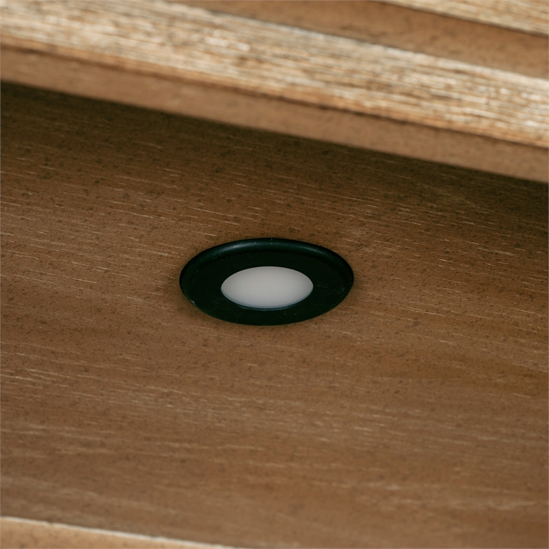 Magnussen Home Plum Creek Sierra Brown Display Cabinet