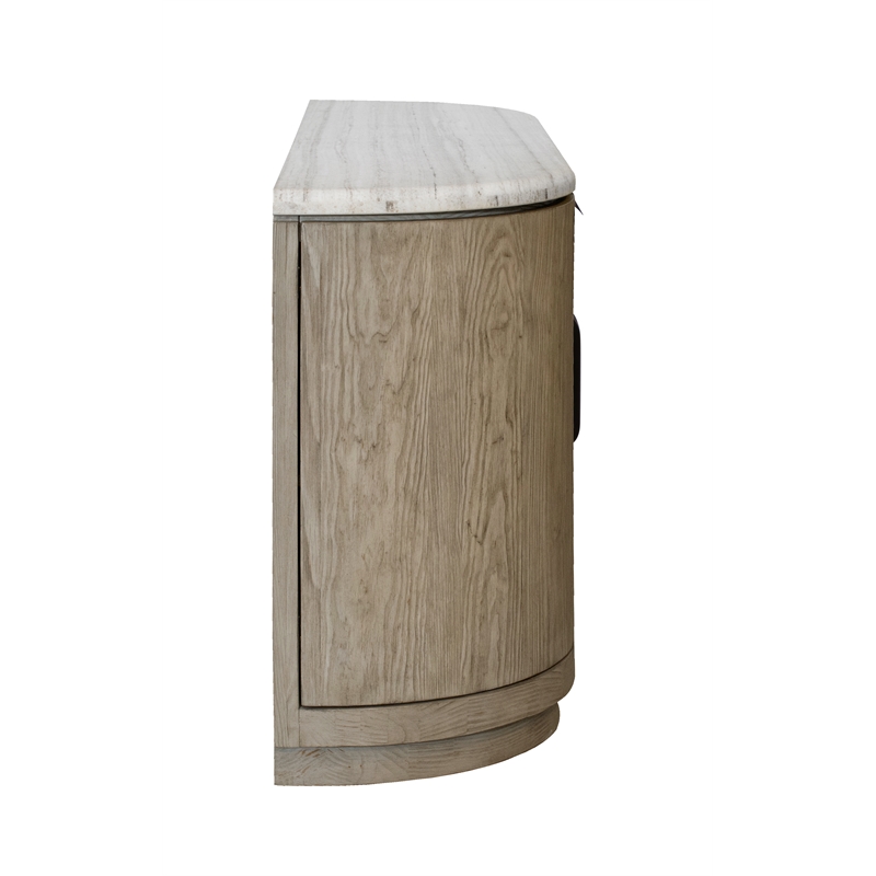 Magnussen Home Braelyn Dorian Grey Stone Top Buffet