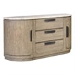 Magnussen Home Braelyn Dorian Grey Stone Top Buffet