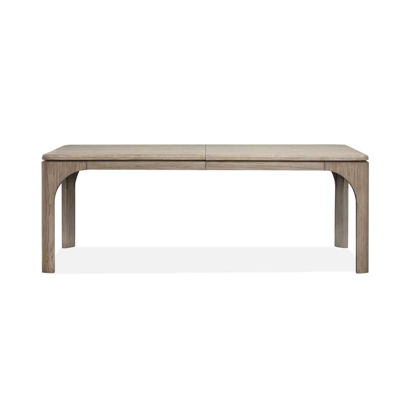 Magnussen Home Braelyn Dorian Grey Extendable Rectangular Dining Table