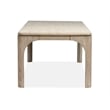 Magnussen Home Braelyn Dorian Grey Extendable Rectangular Dining Table