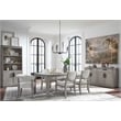 Magnussen Home Braelyn Dorian Grey Extendable Rectangular Dining Table