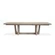 Magnussen Home Braelyn Dorian Grey Extendable Trestle Dining Table