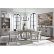 Magnussen Home Braelyn Dorian Grey Upholstered Side Chair Two Pack
