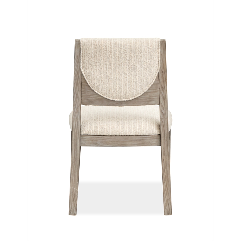 Magnussen Home Braelyn Dorian Grey Upholstered Side Chair Two Pack