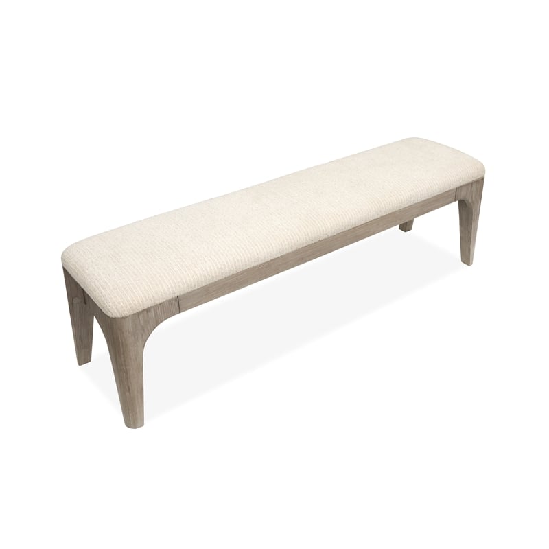 Magnussen Home Braelyn Dorian Grey Long Bench