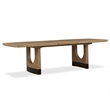 Magnussen Home Tristan Swiss Coffee Extendable Trestle Dining Table