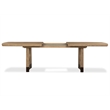 Magnussen Home Tristan Swiss Coffee Extendable Trestle Dining Table