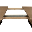 Magnussen Home Tristan Swiss Coffee Extendable Trestle Dining Table