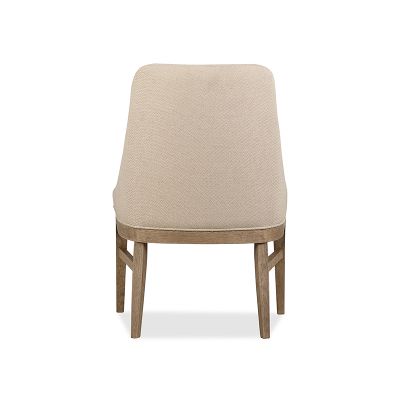 Magnussen Home Tristan Swiss Coffee Upholstered Arm Chair Two Pack
