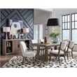 Magnussen Home Westbourne Dark Umber Upholstered Side Chair Two Pack