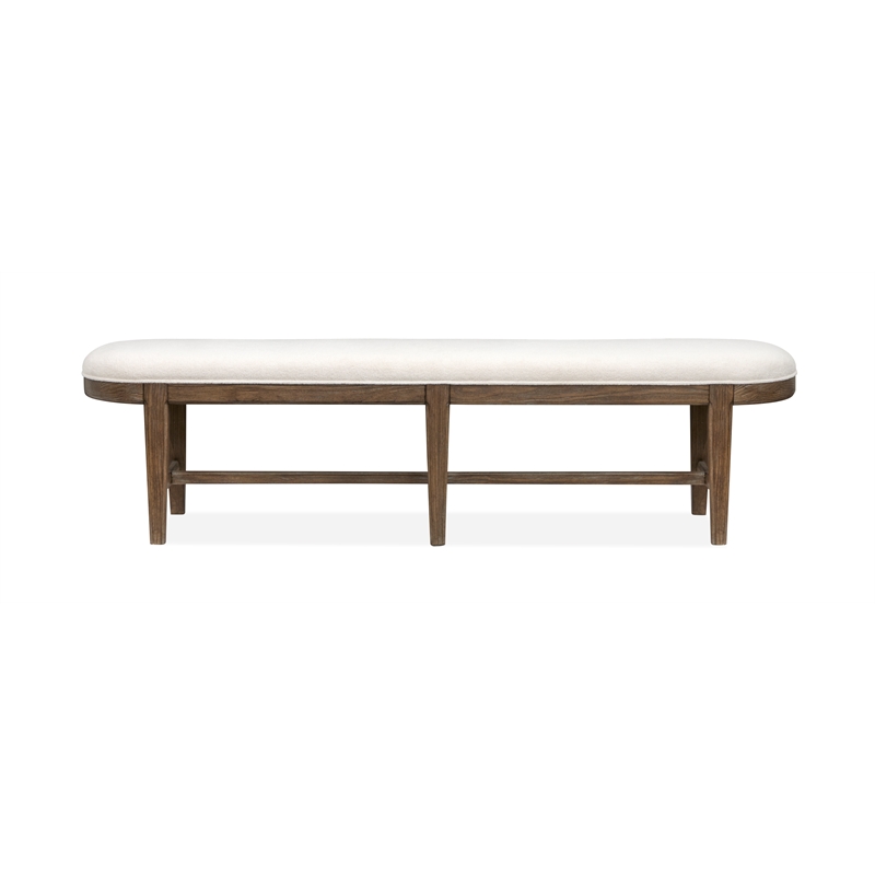 Magnussen Home Westbourne Dark Umber Bench