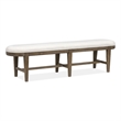Magnussen Home Westbourne Dark Umber Bench