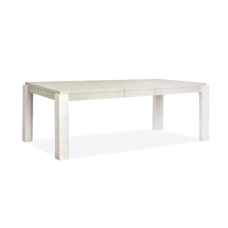 Magnussen Home Lorelei Misty Cloud Extendable Rectangular Dining Table
