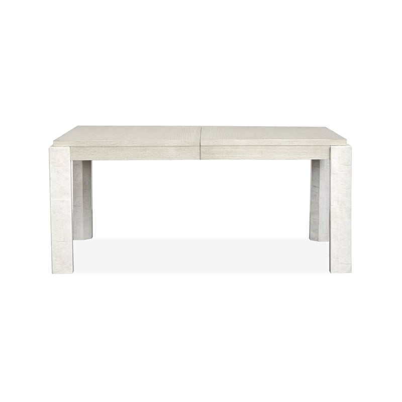 Magnussen Home Lorelei Misty Cloud Extendable Rectangular Dining Table