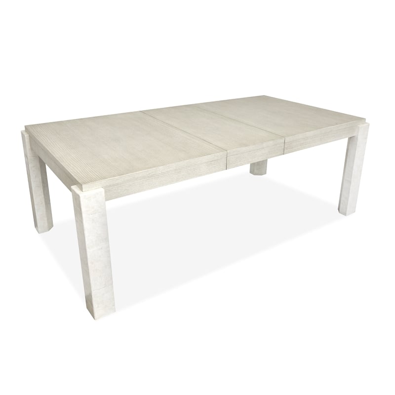 Magnussen Home Lorelei Misty Cloud Extendable Rectangular Dining Table