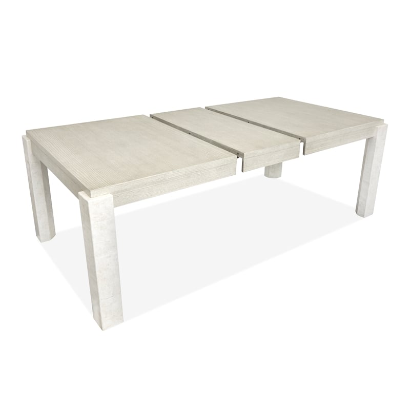 Magnussen Home Lorelei Misty Cloud Extendable Rectangular Dining Table