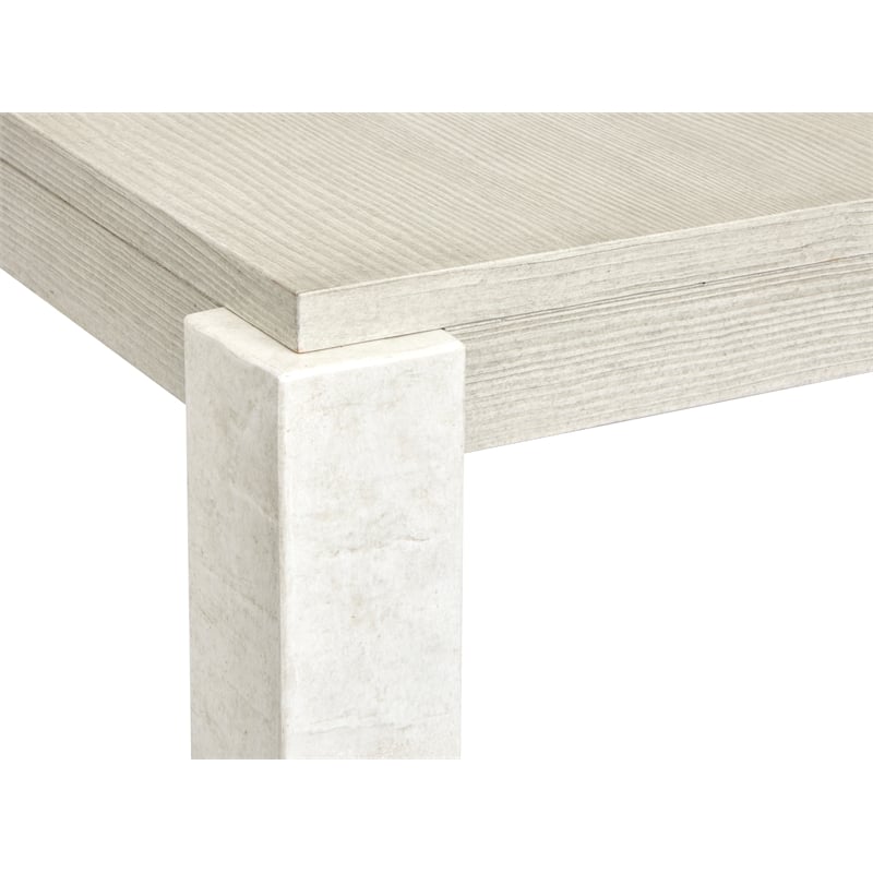 Magnussen Home Lorelei Misty Cloud Extendable Rectangular Dining Table