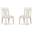 Magnussen Home Lorelei Misty Cloud Upholstered Side Chair Two Pack