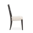 Magnussen Home Plum Creek Ravenwood Black Upholstered Side Chair Two Pack