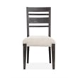 Magnussen Home Plum Creek Ravenwood Black Upholstered Side Chair Two Pack