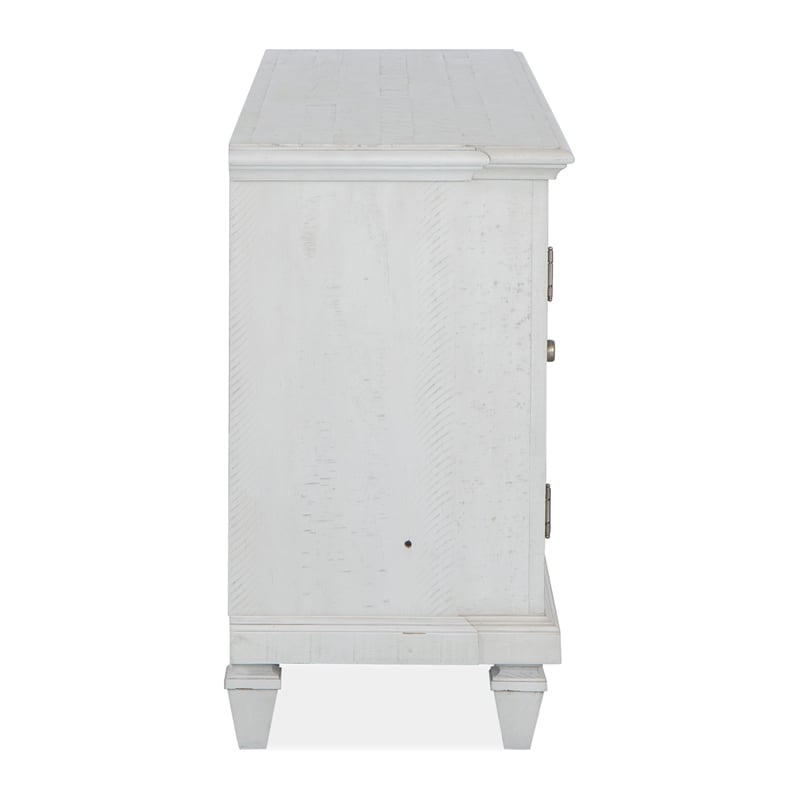 Magnussen Home Newport Alabaster Console