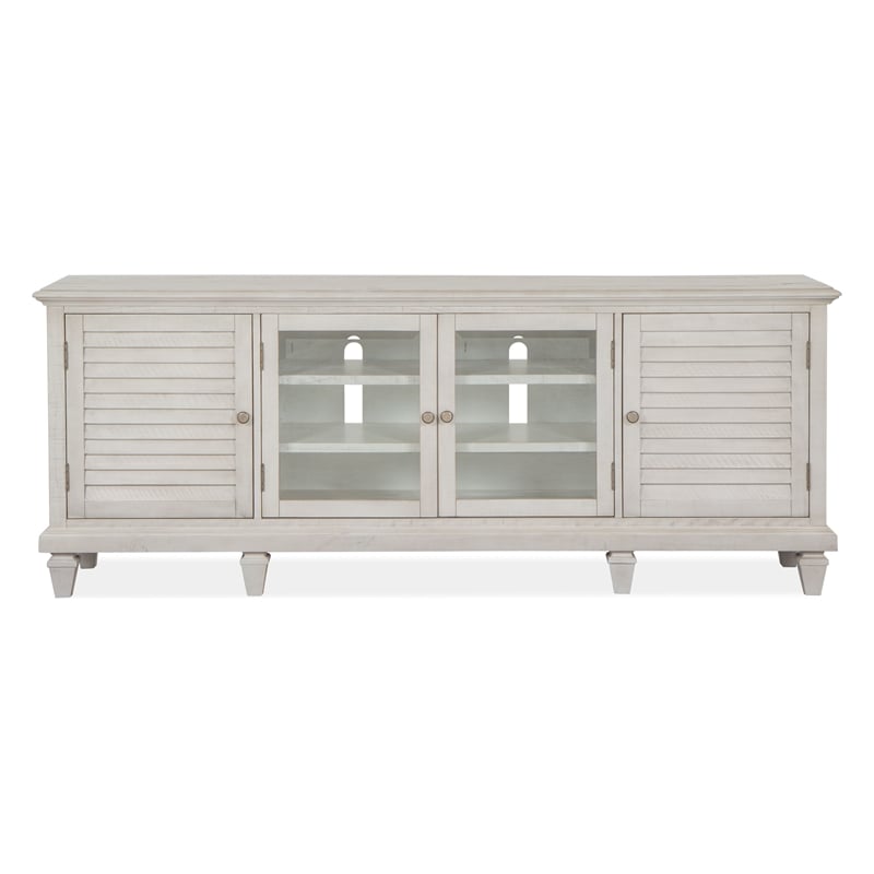 Magnussen Home Newport Alabaster Large Console