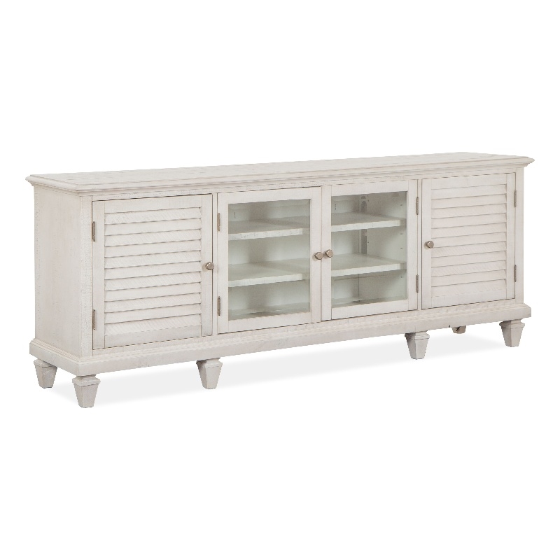 Magnussen Home Newport Alabaster Large Console