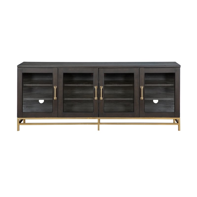 Magnussen Home Lindon Coffee Bean Dark Small Console