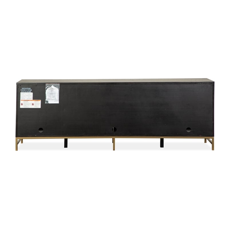 Magnussen Home Lindon Coffee Bean Dark Large Console