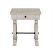 Magnussen Home Bronwyn Alabaster Rectangular End Table
