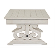 Magnussen Home Bronwyn Alabaster Rectangular Cocktail Table
