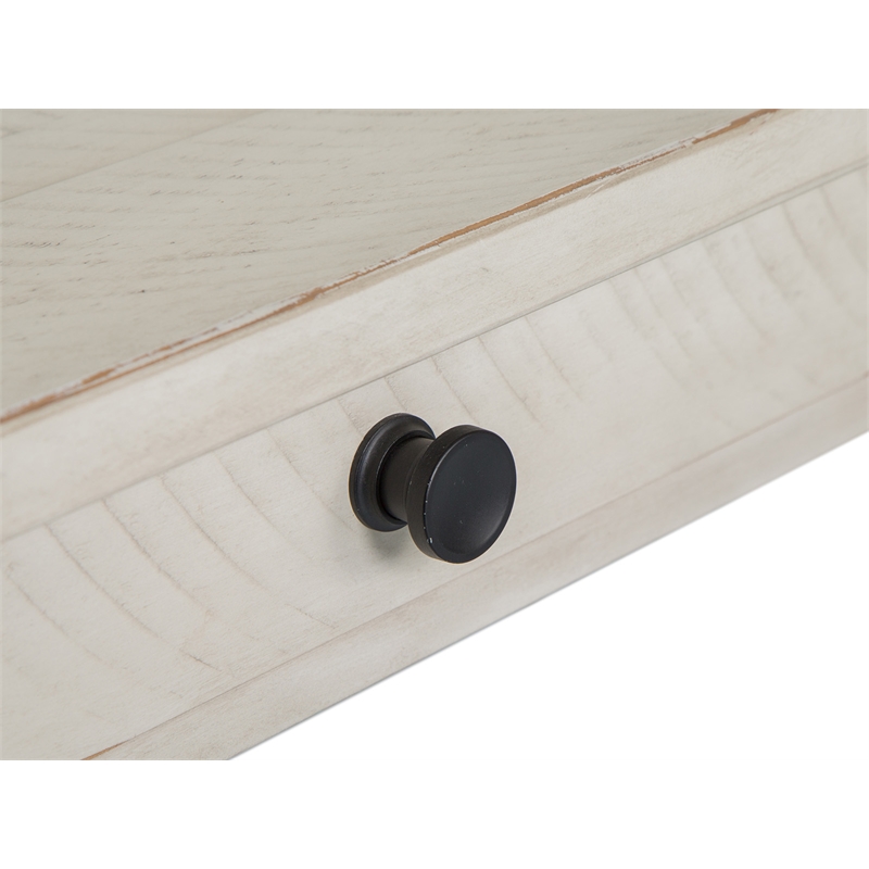 Magnussen Home Bronwyn Alabaster Rectangular Cocktail Table