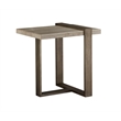 Magnussen Home Wiltshire Sea Shell Rectangular End Table
