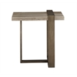 Magnussen Home Wiltshire Sea Shell Rectangular End Table