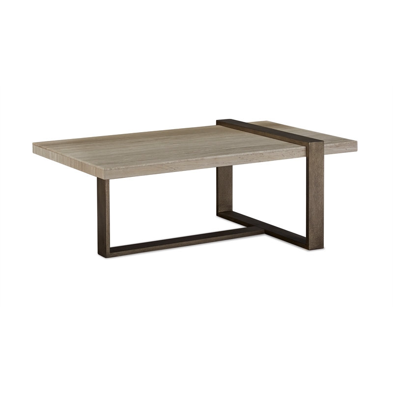 Magnussen Home Wiltshire Sea Shell Rectangular Cocktail Table