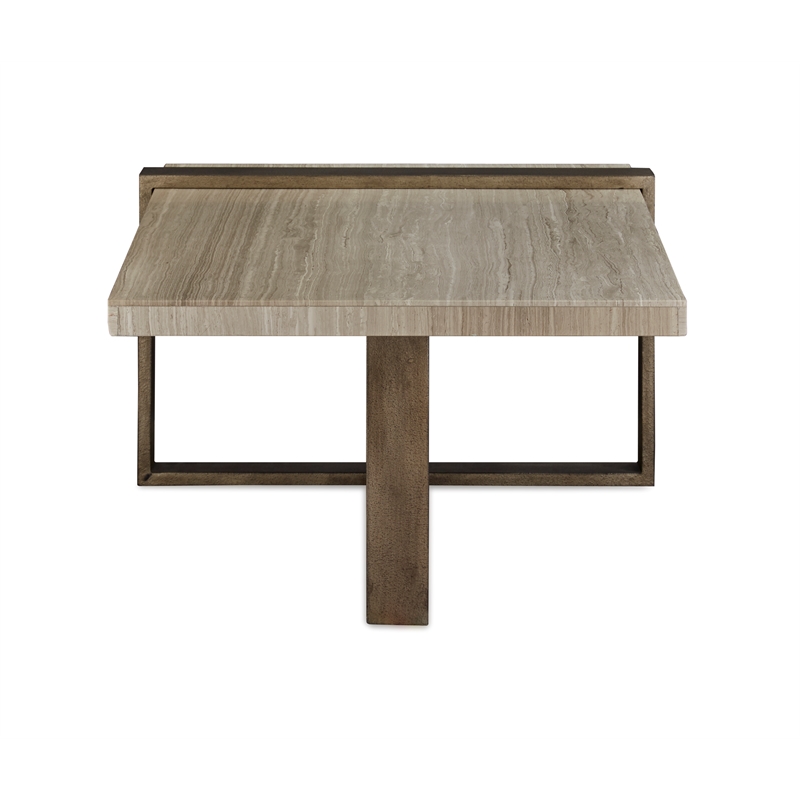 Magnussen Home Wiltshire Sea Shell Rectangular Cocktail Table