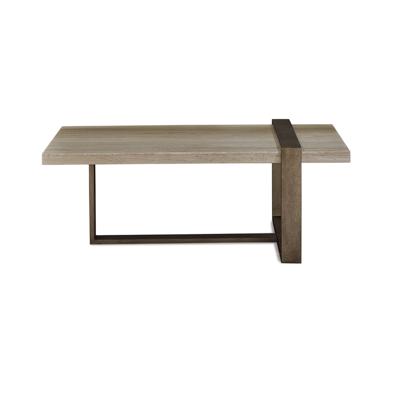 Magnussen Home Wiltshire Sea Shell Rectangular Cocktail Table