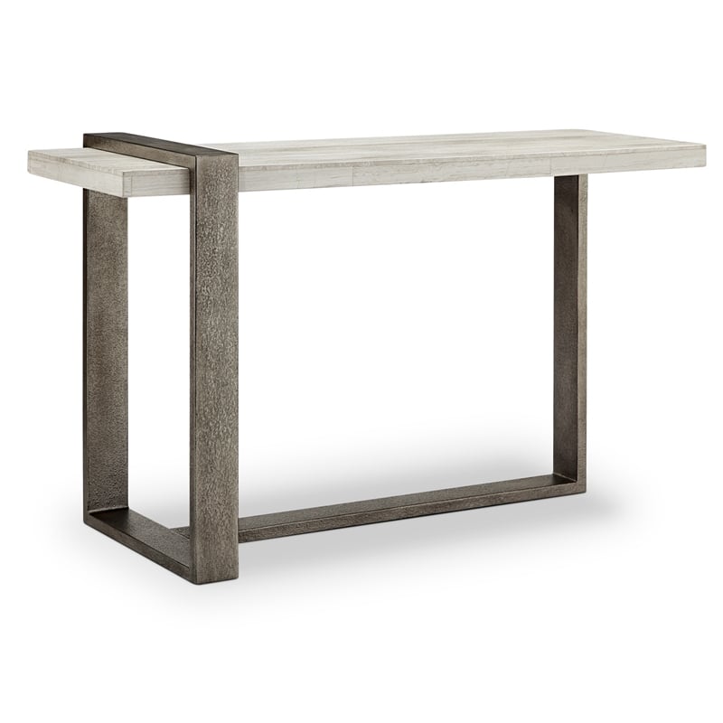 Magnussen Home Wiltshire Sea Shell Rectangular Sofa Table