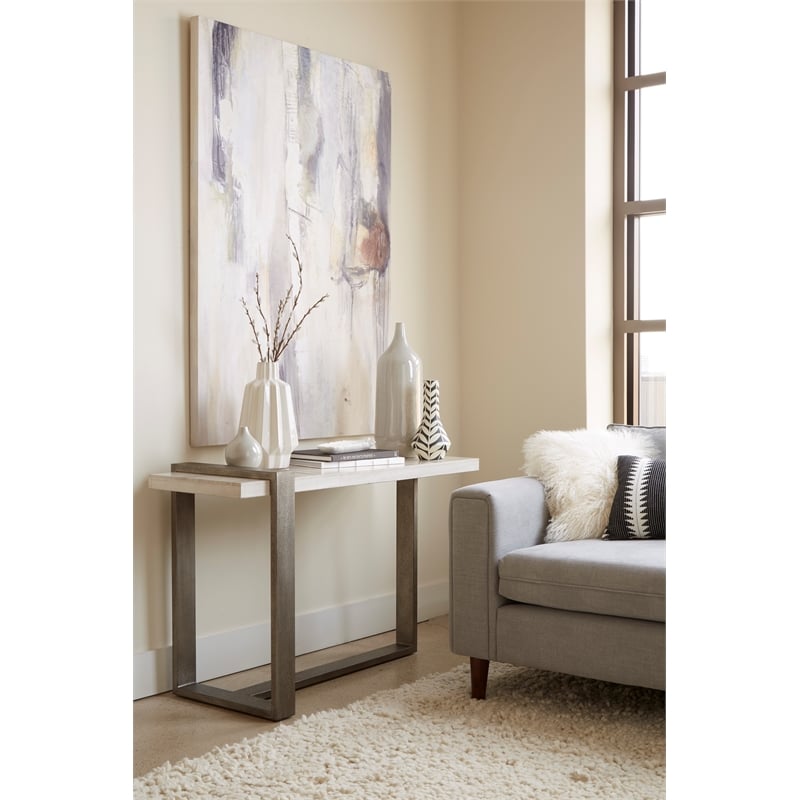 Magnussen Home Wiltshire Sea Shell Rectangular Sofa Table