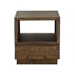 Magnussen Home Baisden Tobacco Rectangular End Table